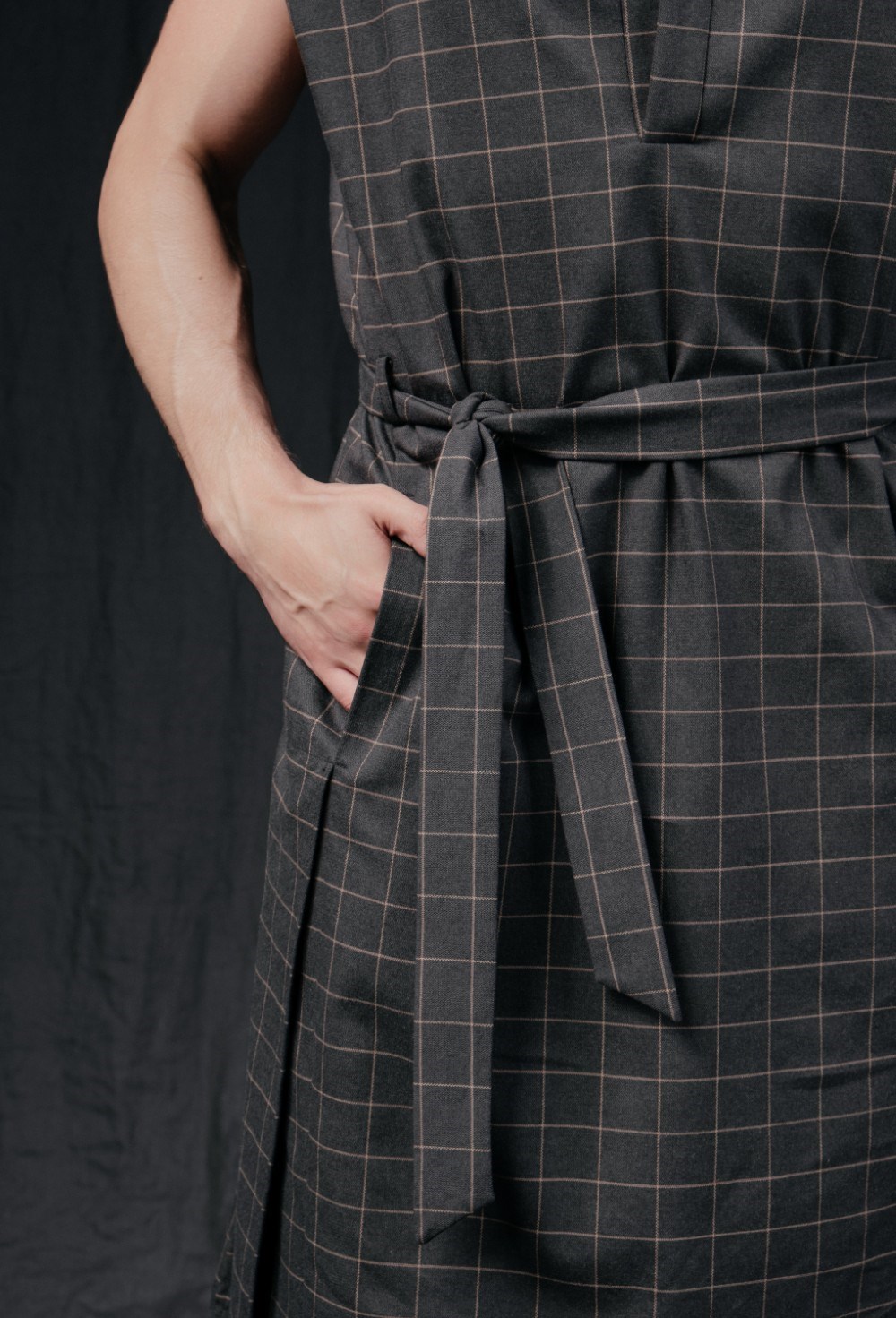 Туника в клетку - фото 121639