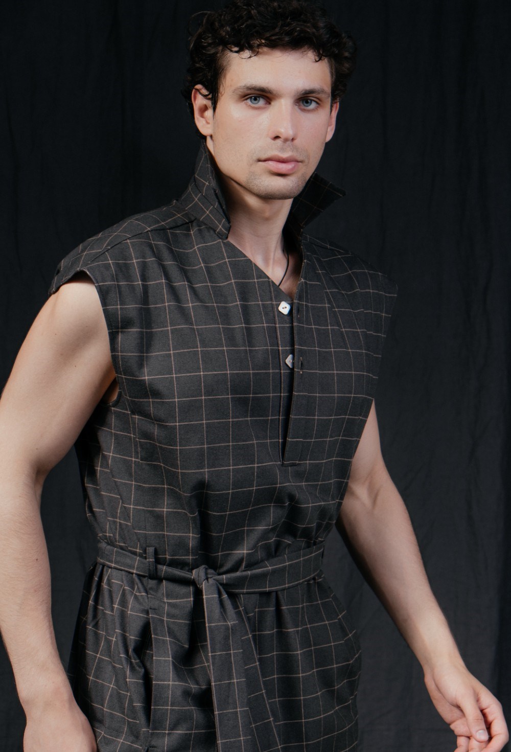 Туника в клетку - фото 121640