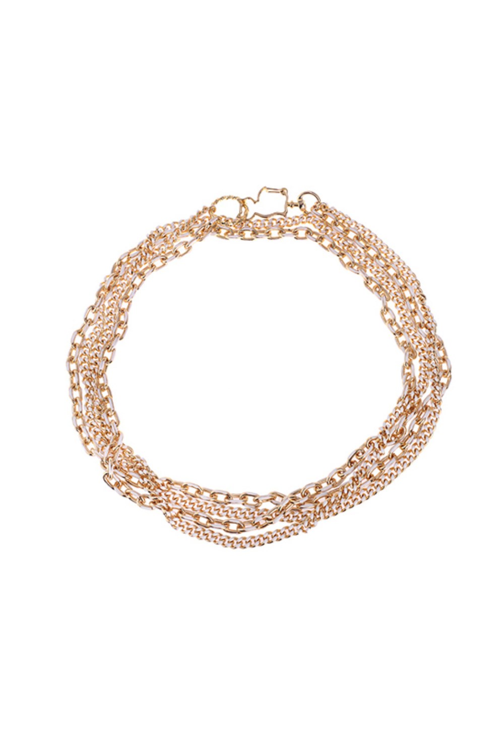 Beige Enamel Chain - фото 122298