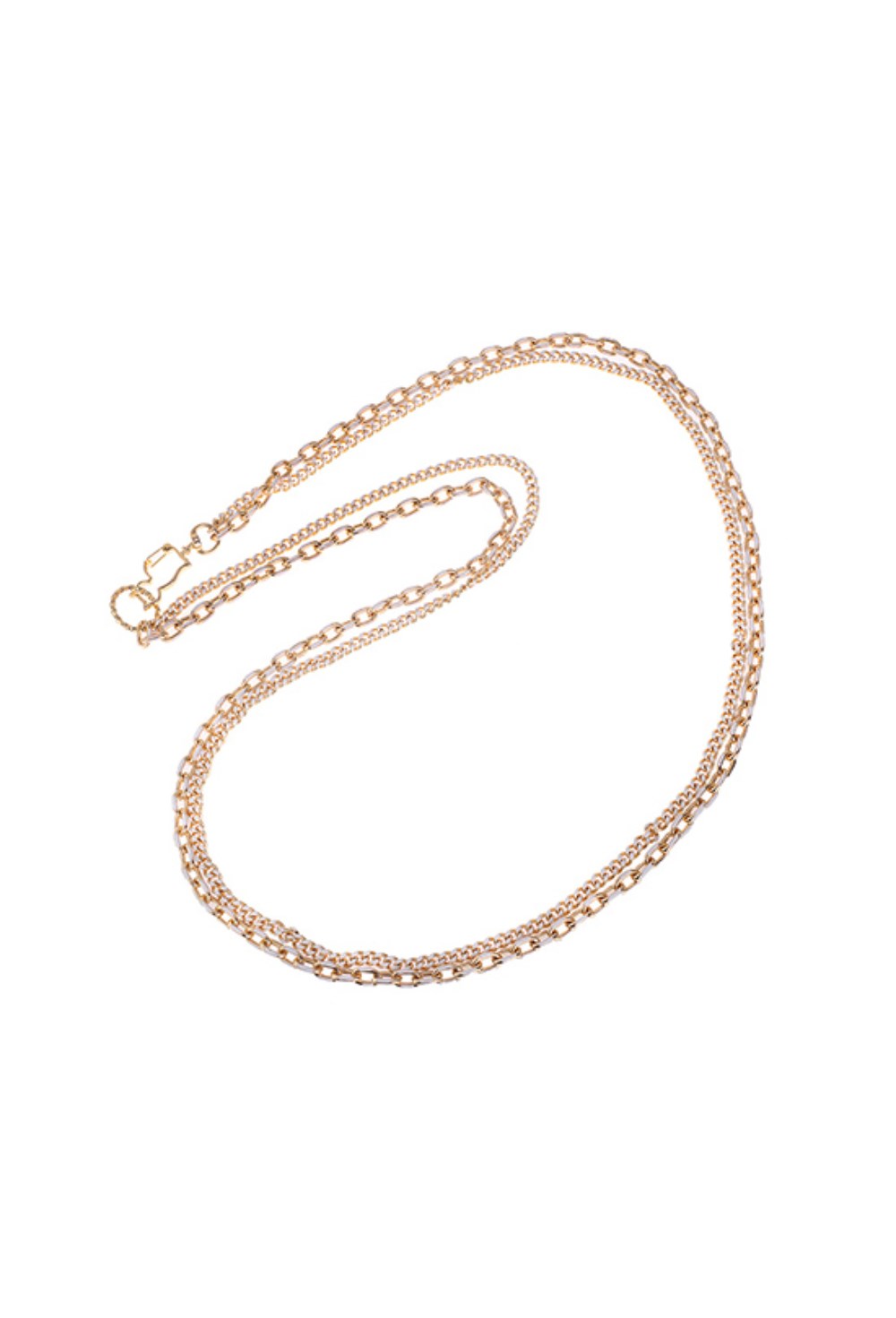 Beige Enamel Chain - фото 122299