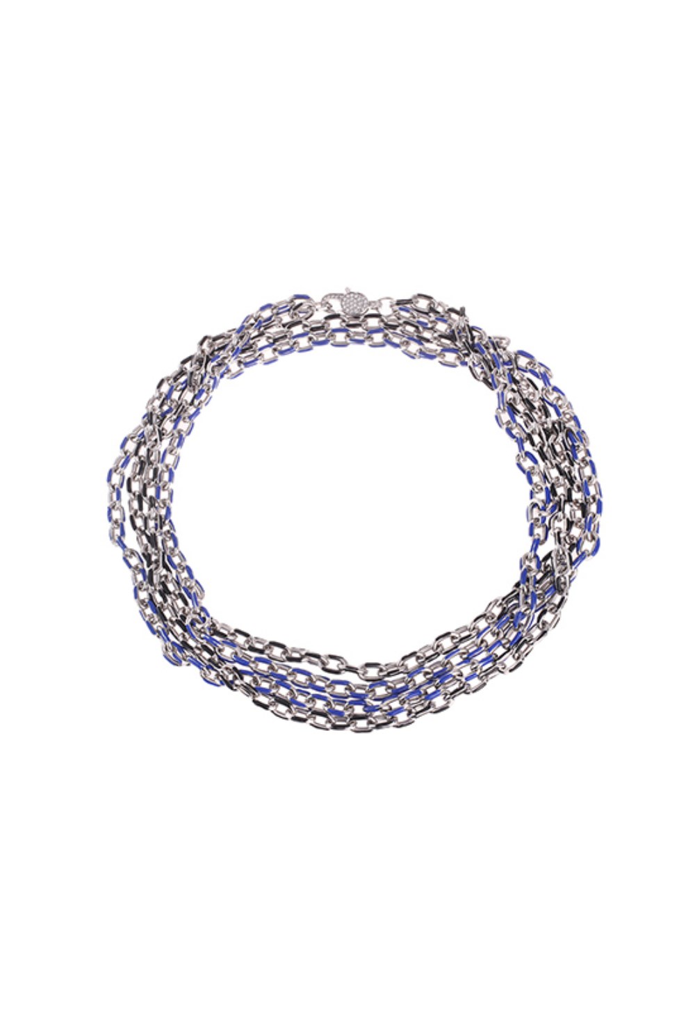 Blue Enamel Chain - фото 122301