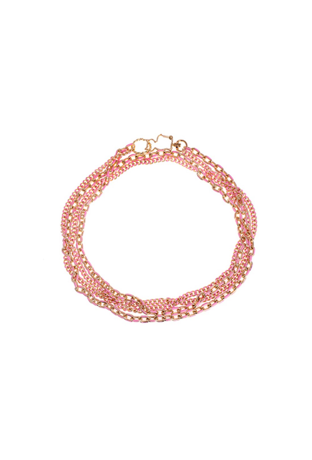 Pink Enamel Chain - фото 122304
