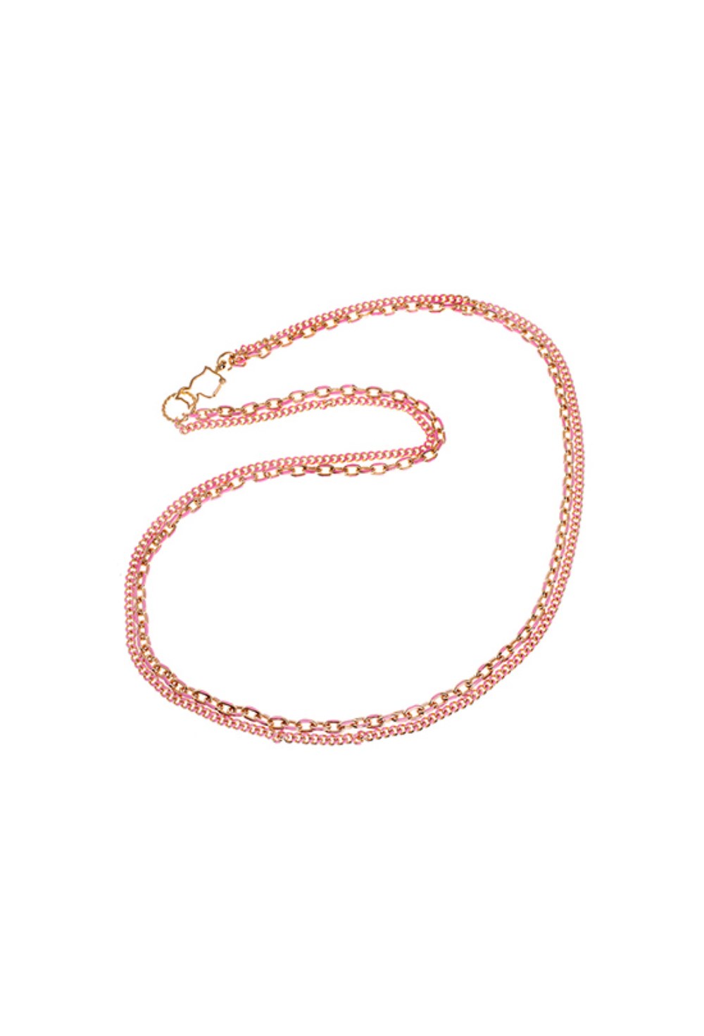 Pink Enamel Chain - фото 122305