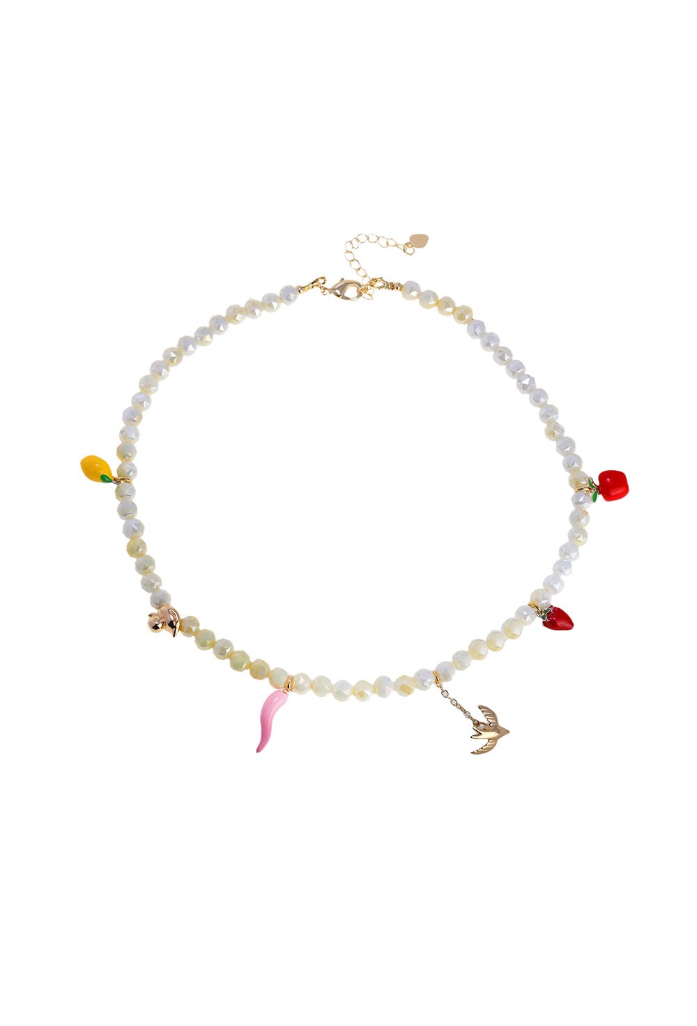 Jewelry glass choker - фото 122352