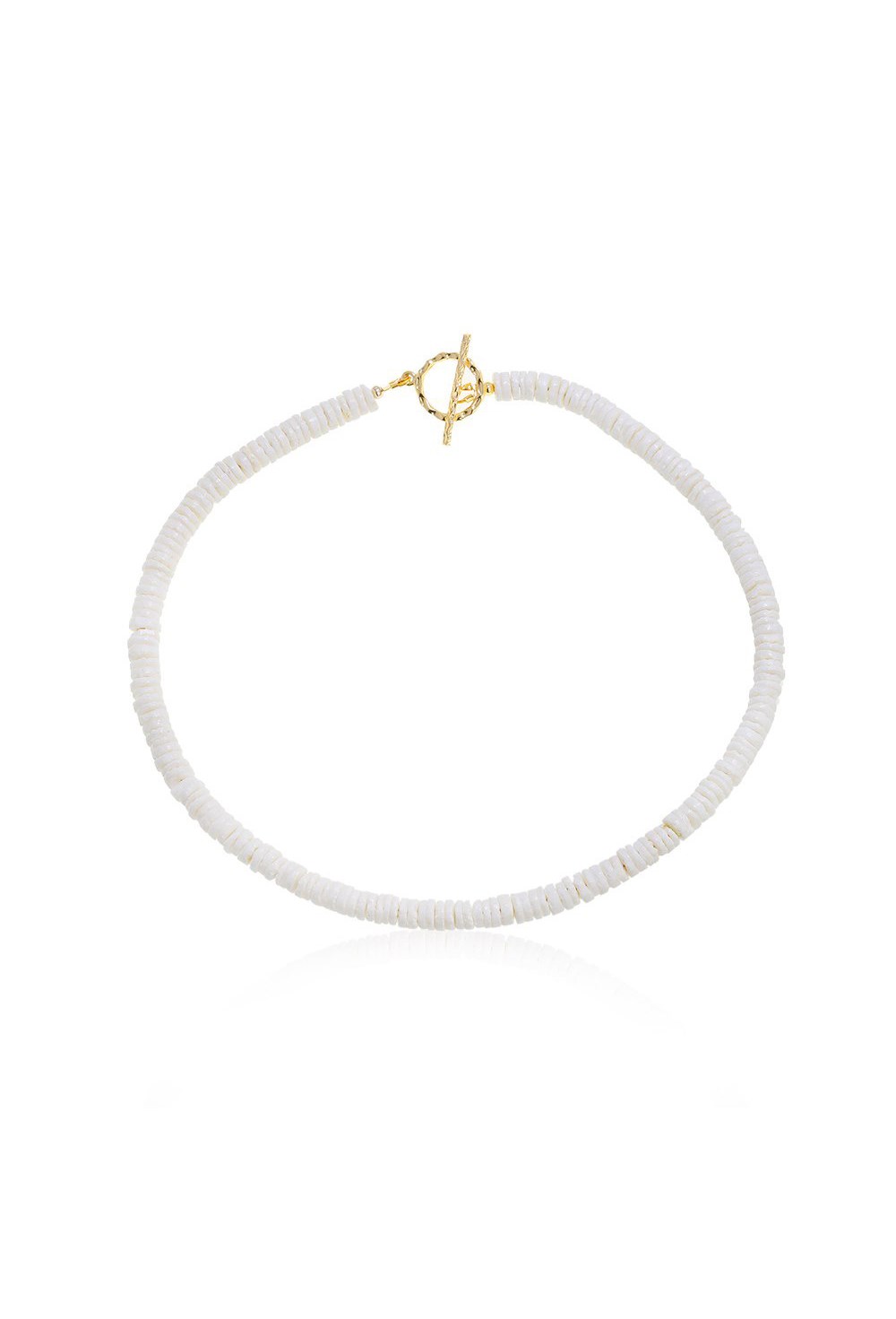 Milk Shell Choker Gold - фото 122373