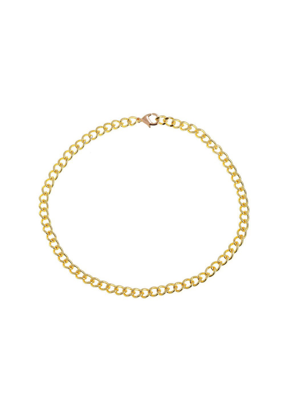 Choker from the chain Gold - фото 122394