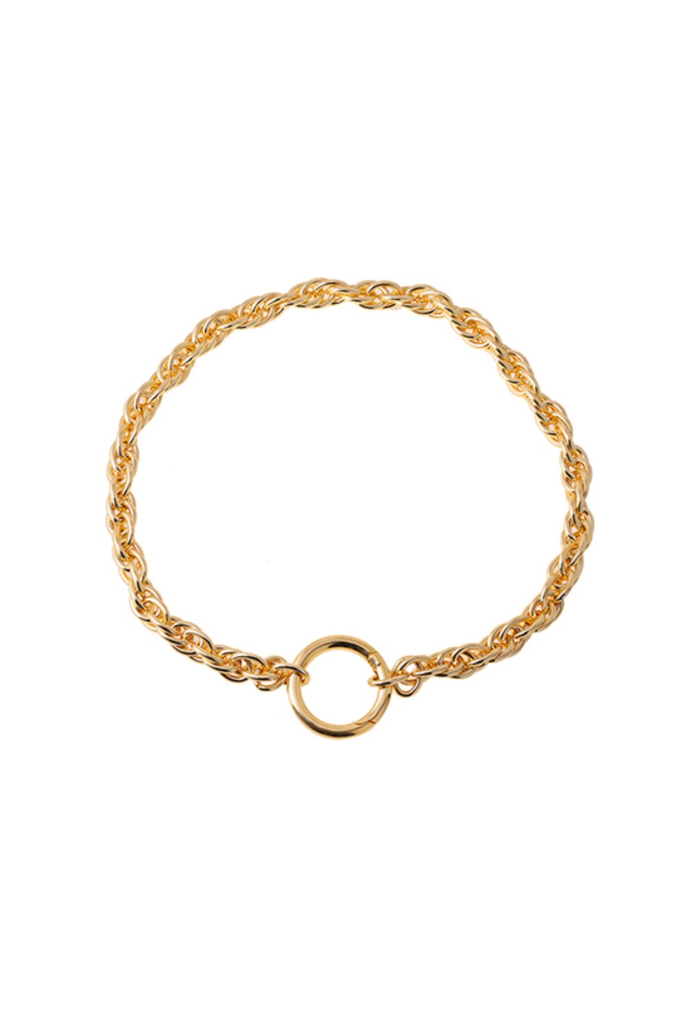 Round Choker Gold - фото 122473