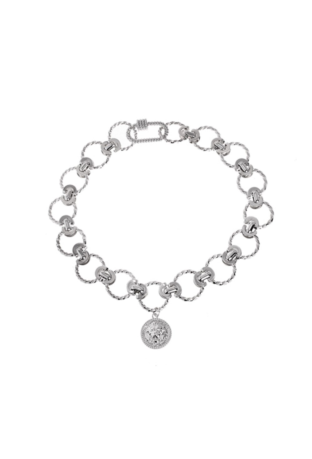 Chanel Silver Lion Choker - фото 122482