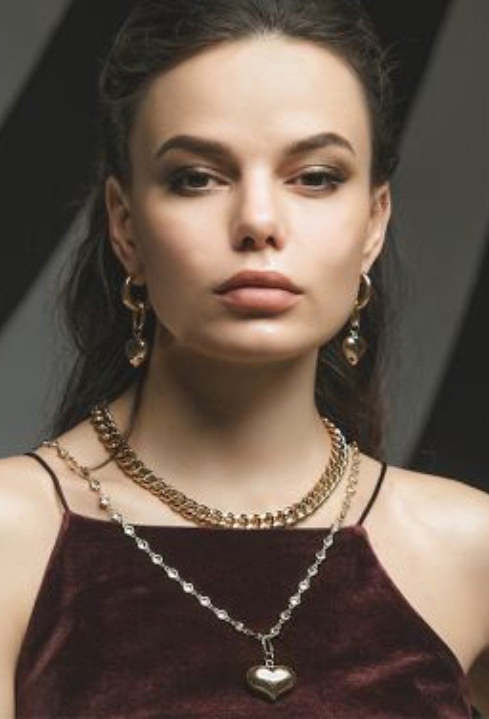 Flat Choker Gold - фото 122518