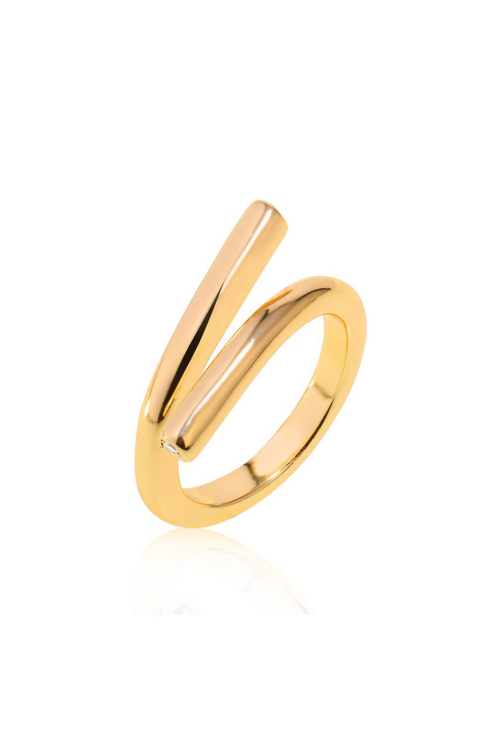 Double ring Gold - фото 122543