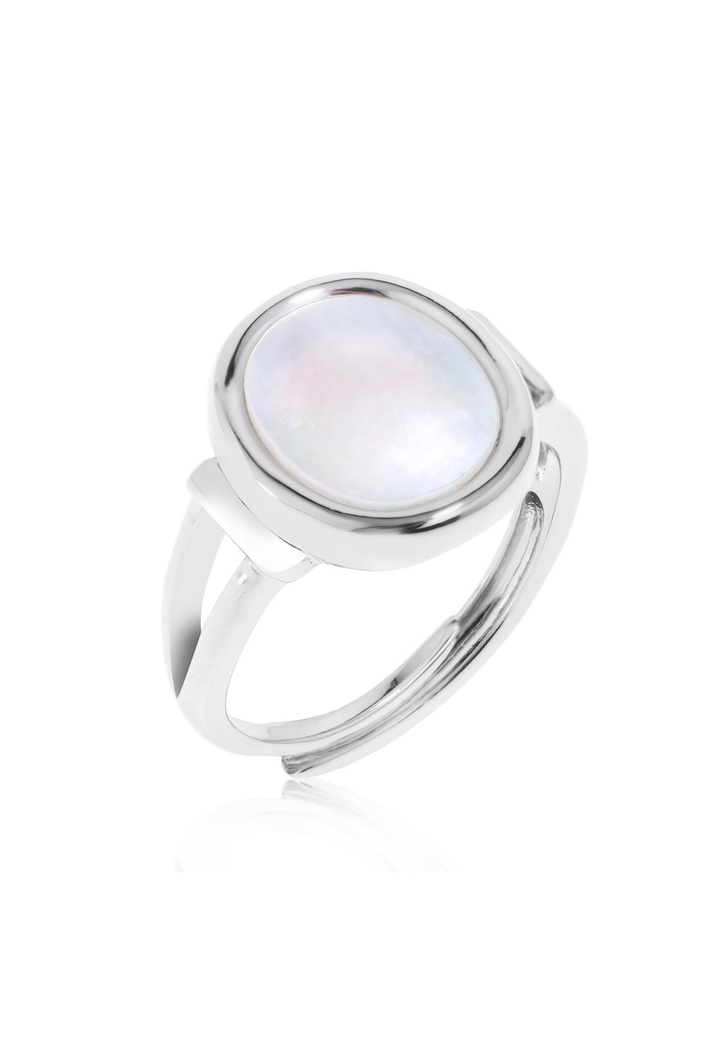 Mother of Pearls Ring Silver - фото 122689
