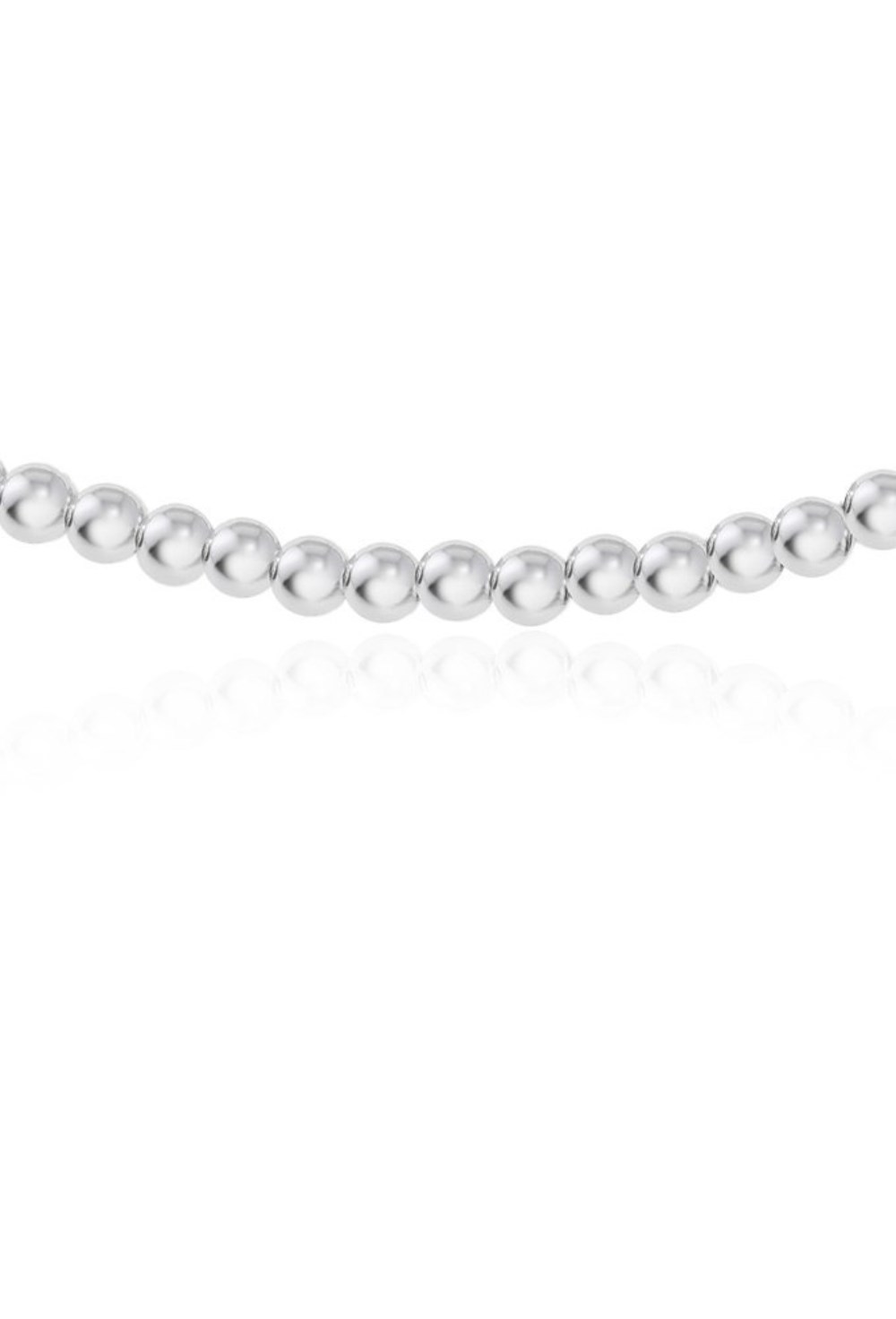 Necklace made of metal beads - фото 122721