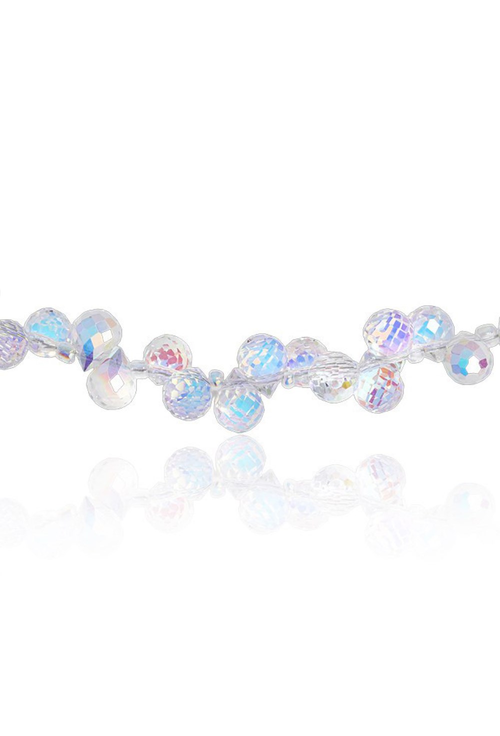 Necklace of sparkling drops - фото 122730