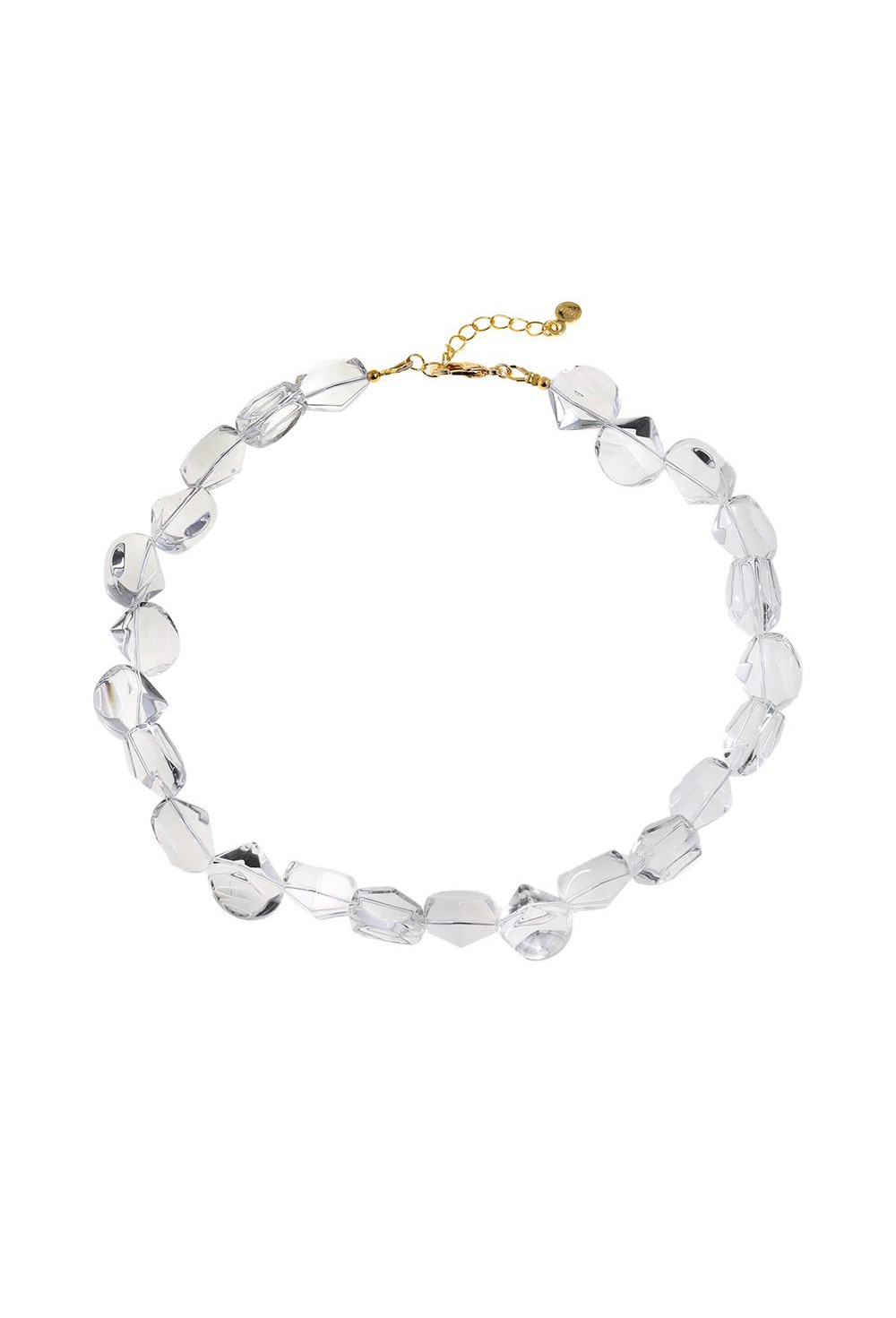 Necklace made of rock crystal - фото 122765
