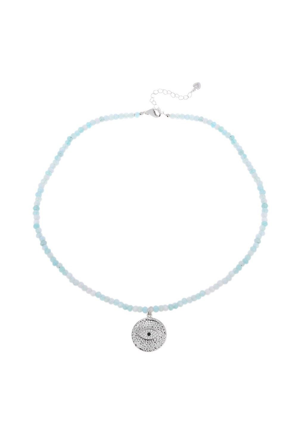 Blue Agate necklace - фото 122818