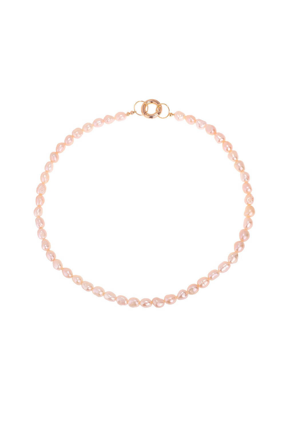 Dark Freshwater Pearl Necklace - фото 122856