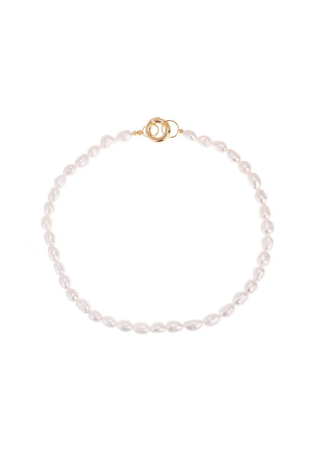 Pink Freshwater Pearl Necklace - фото 122859