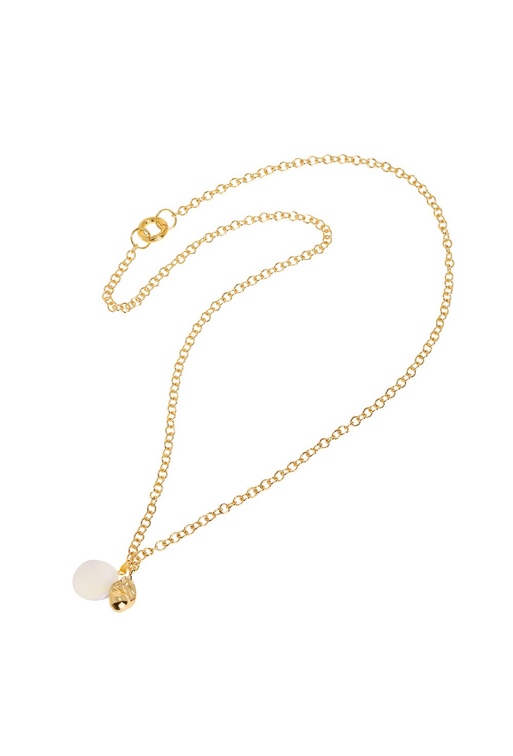 Multilayer Gold Five Rows Necklace - фото 122871
