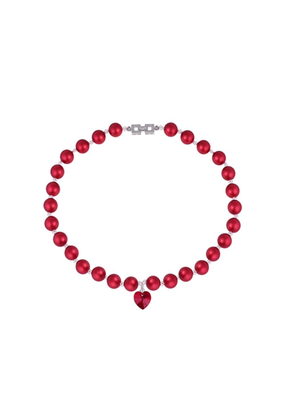 Pink Swarovski Necklace and Swarovski Pink Crystal - фото 122906