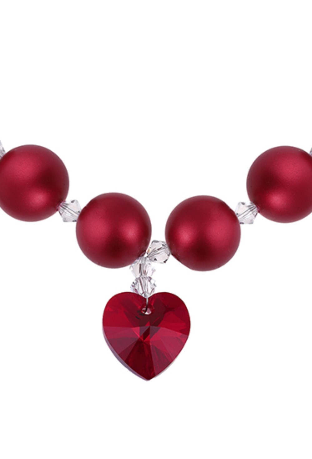 Pink Swarovski Necklace and Swarovski Pink Crystal - фото 122907