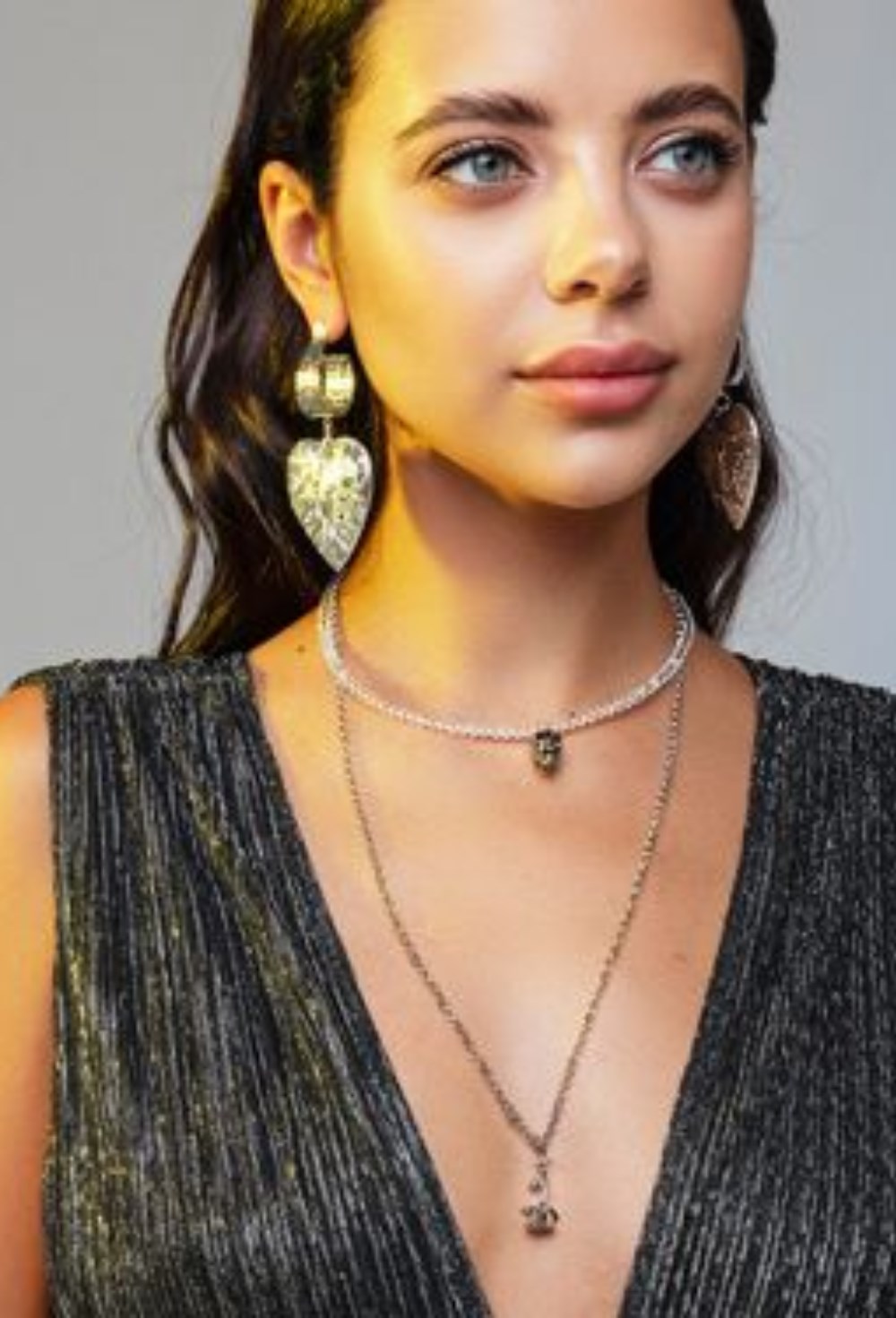 Red Swarovski Pearls and Swarovski Red Heart Necklace - фото 122910