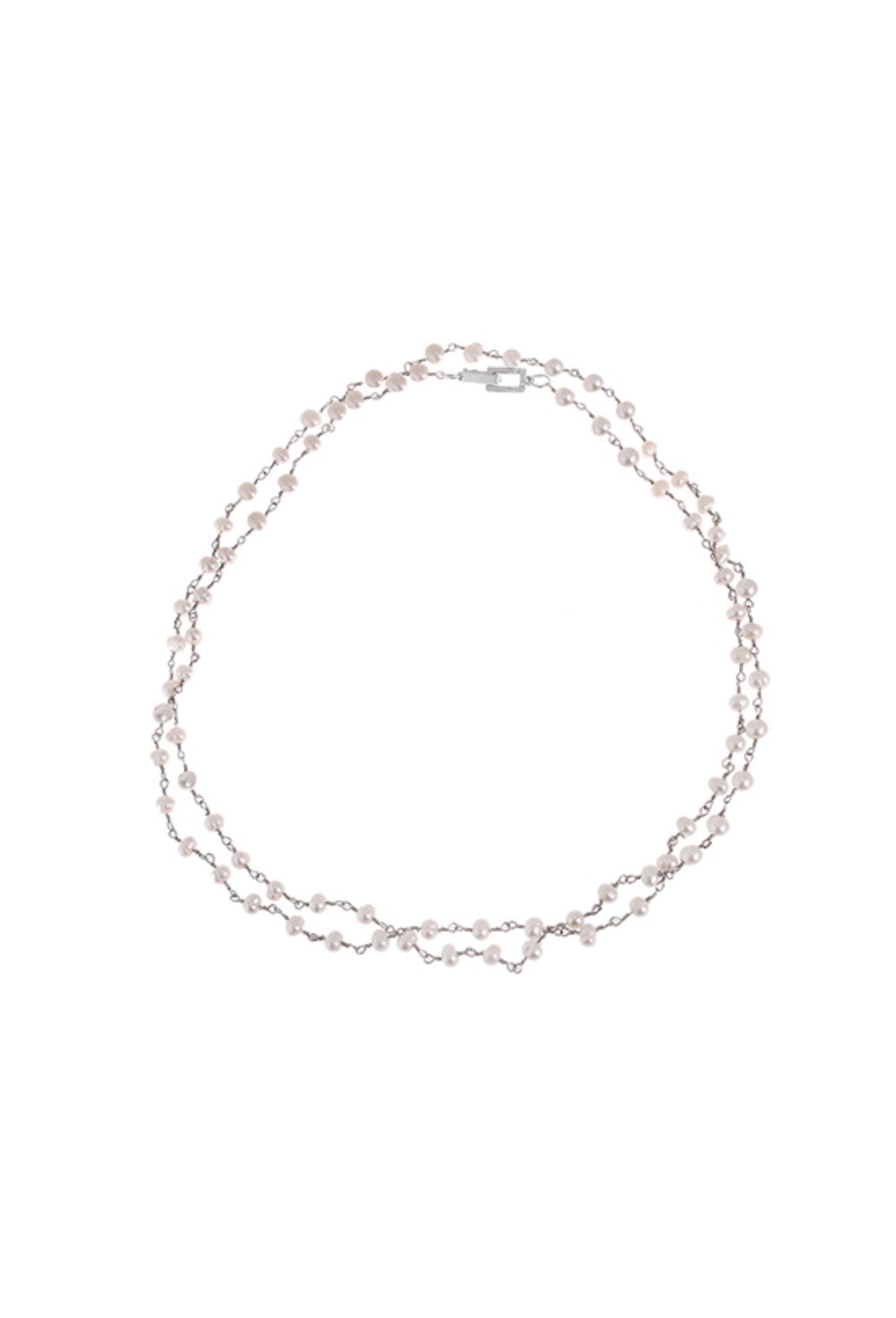 Light Green Mother of Pearls Necklace - фото 122921