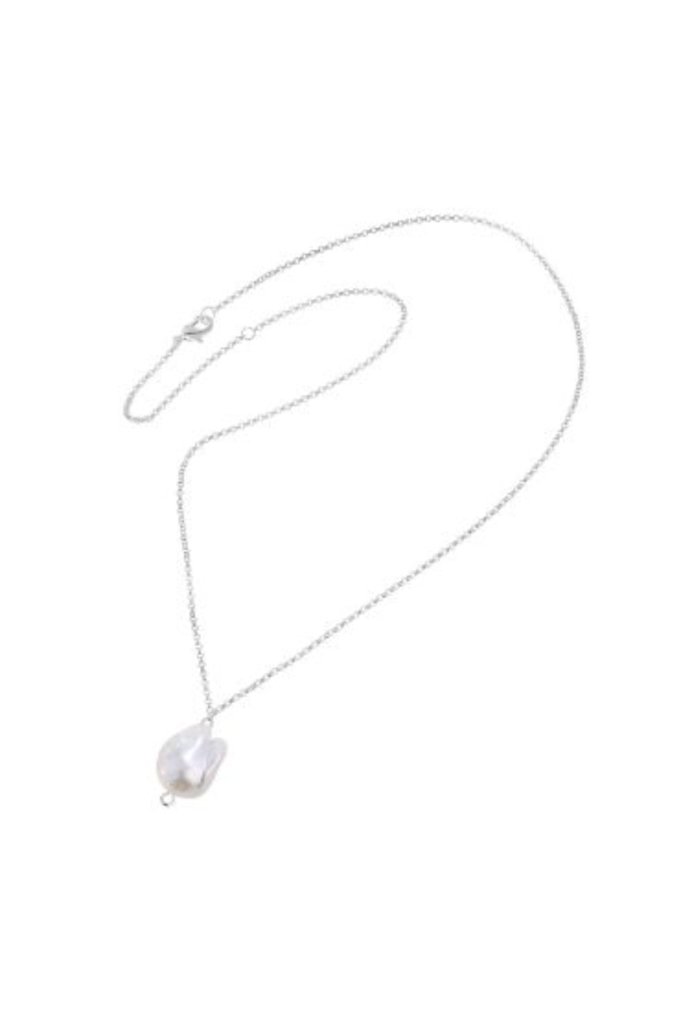 Keshi Pearl Necklace Gold - фото 123007