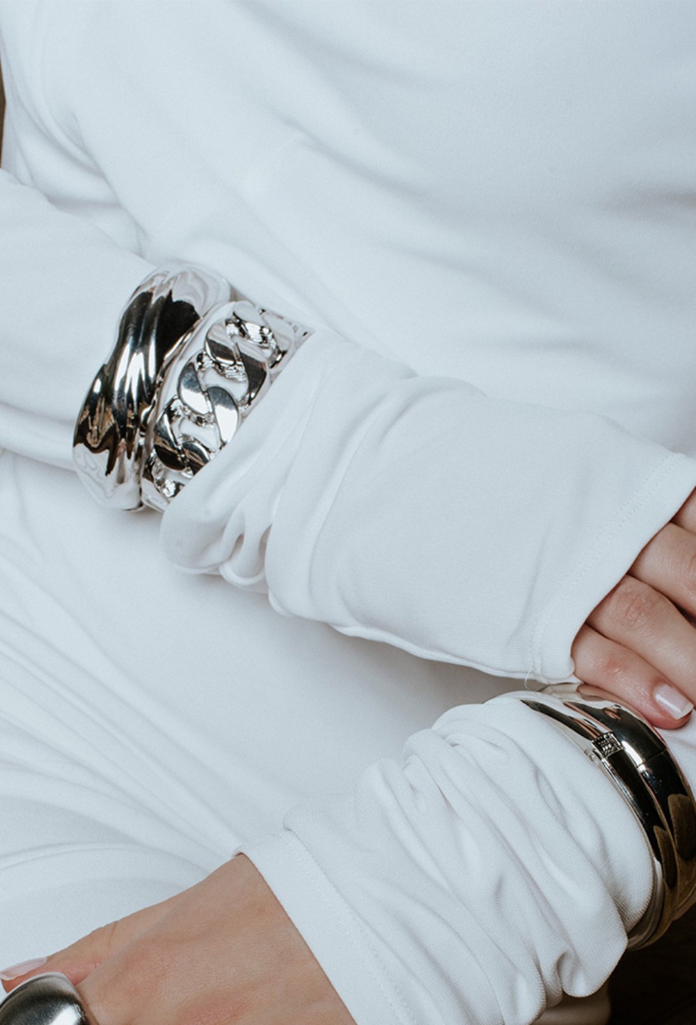 Mirror Bracelet Gold - фото 123081