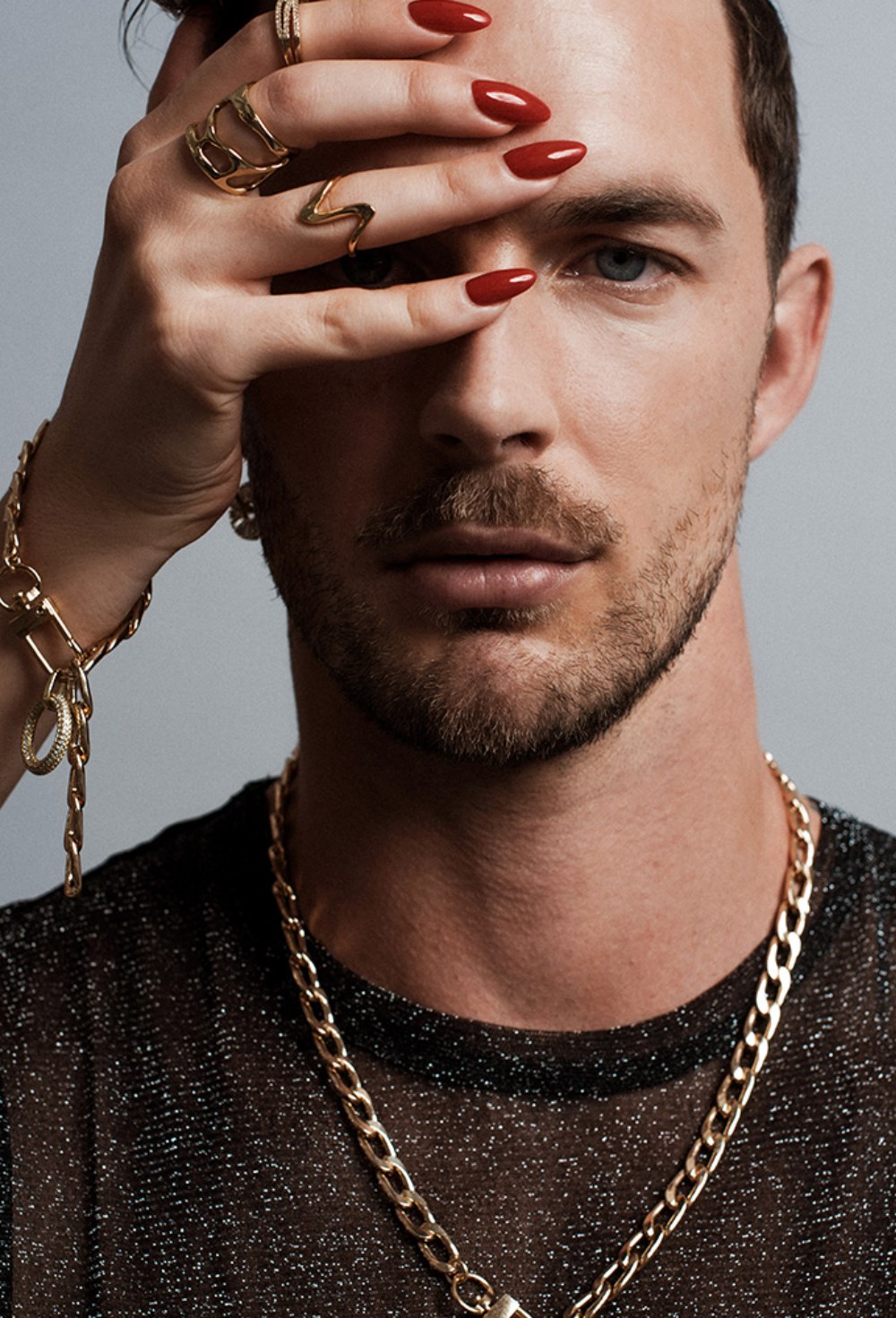 Bracelet with malachite - фото 123113