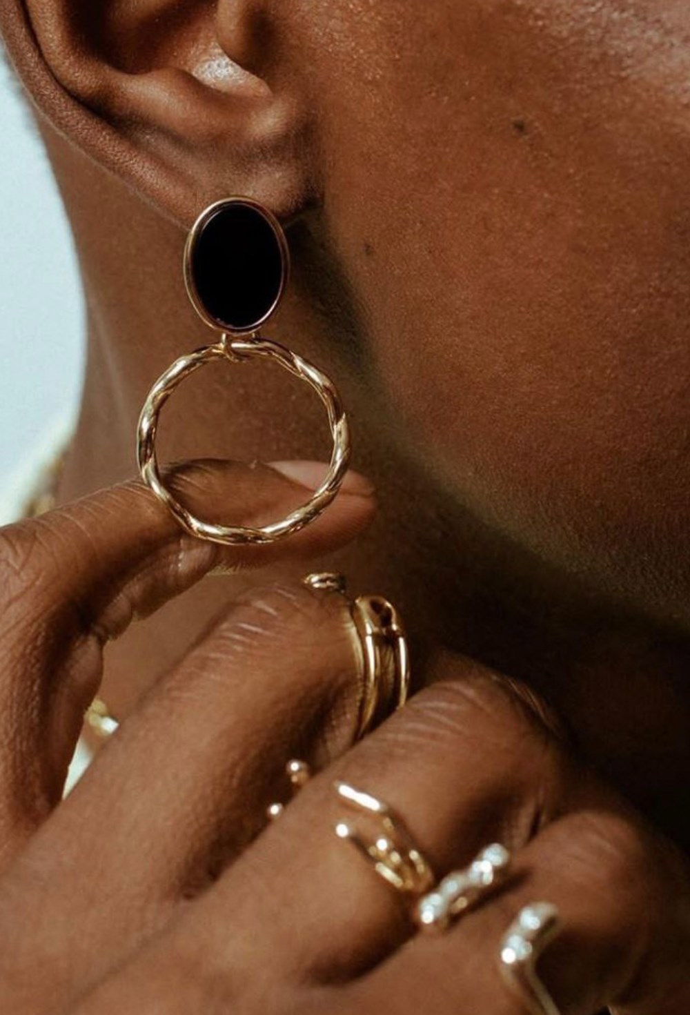 Earrings rings - фото 123192