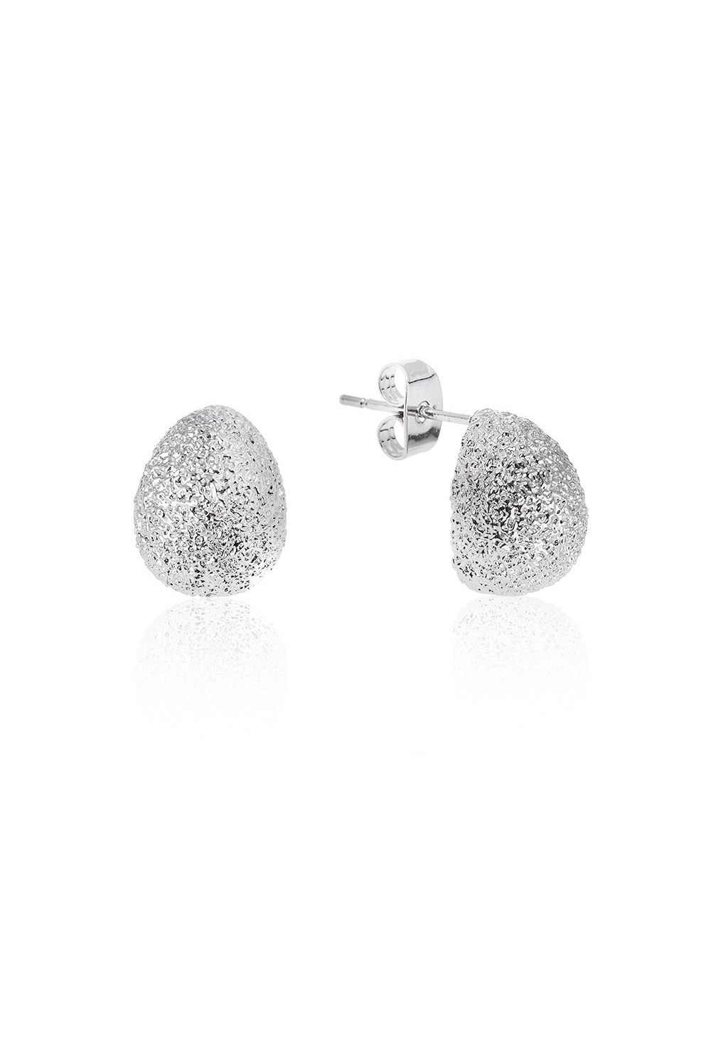 Earrings with a mirror effect Gold - фото 123223
