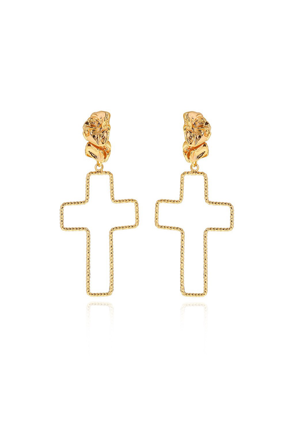 Earrings in the form of a volumetric drop - фото 123250
