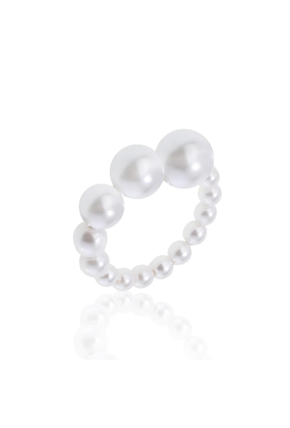 Earrings with a seam of crumpled metal - фото 123253