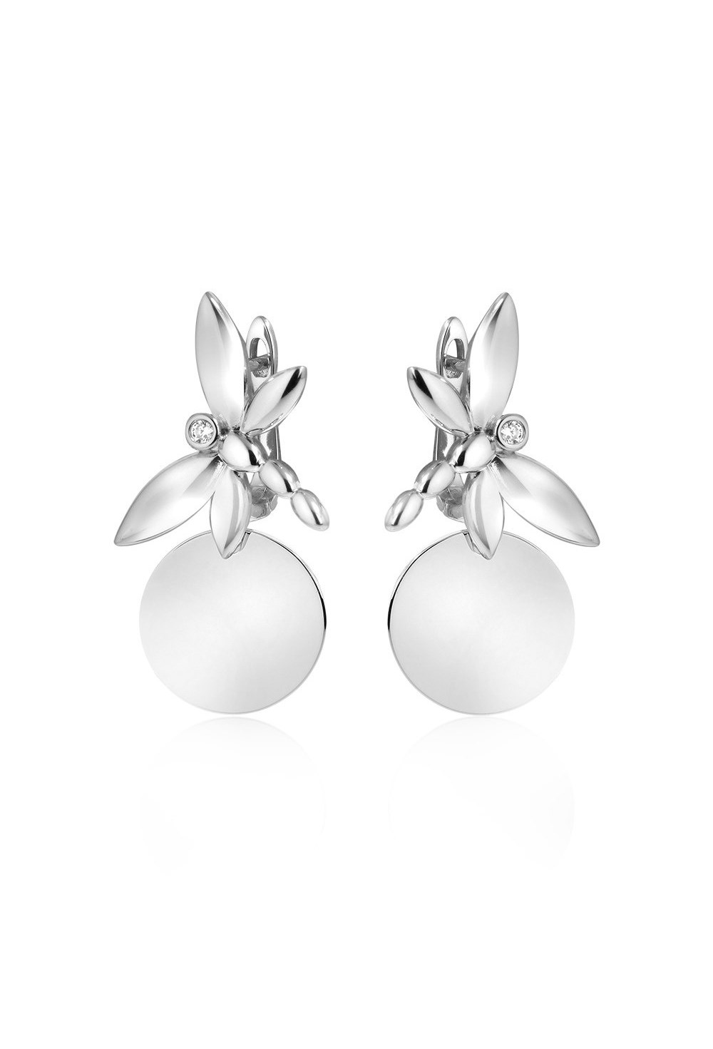 Dragonfly earrings - фото 123286