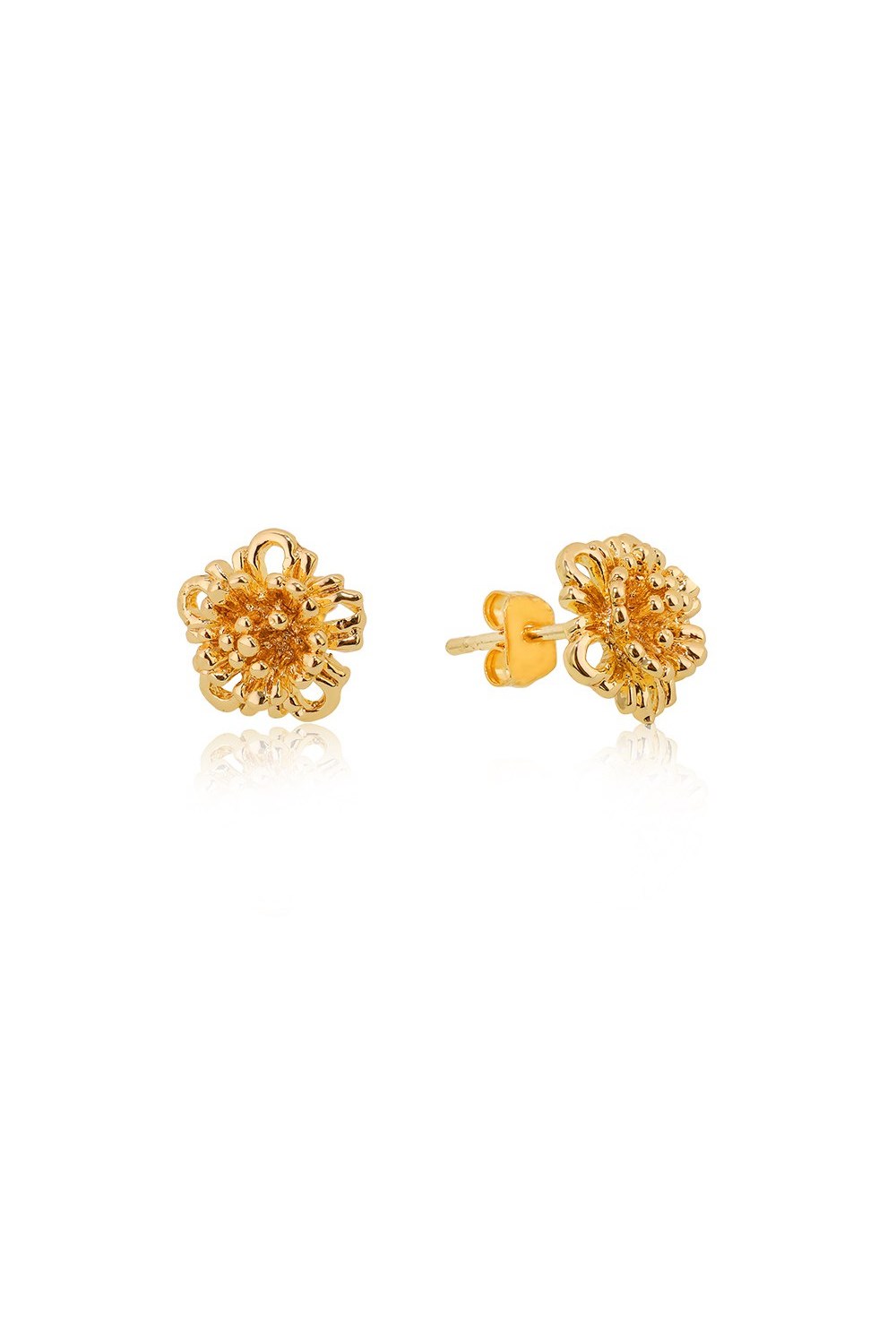 Asymmetric-earrings with a Cross pendant - фото 123309