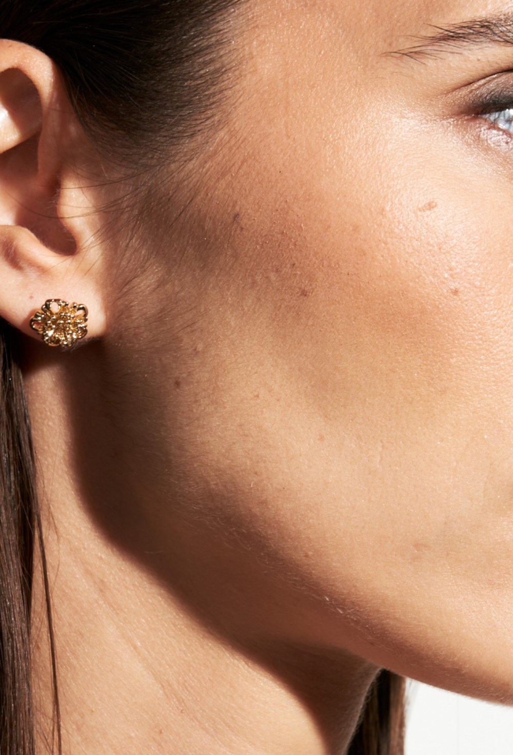 Asymmetric-earrings with a Cross pendant - фото 123311