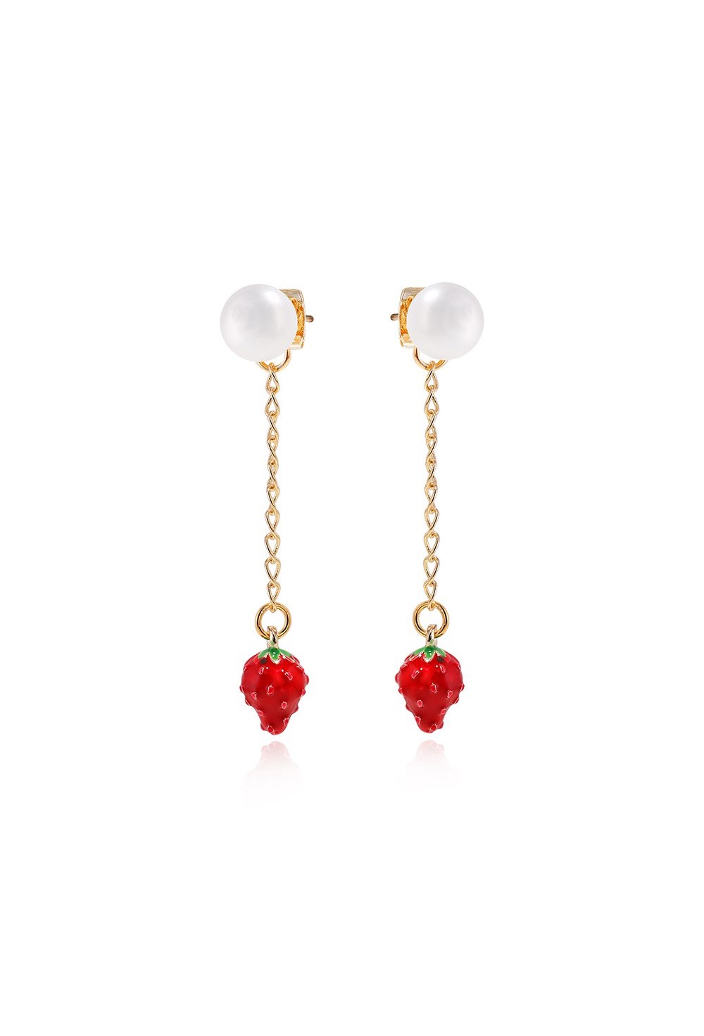 Earrings with a Lucky Clover symbol - фото 123336