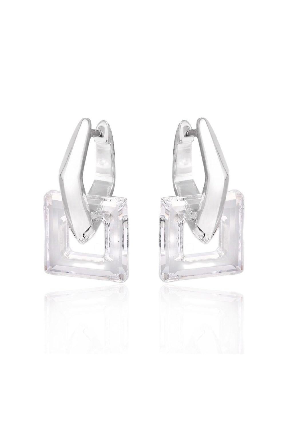 Congo earrings with a Cross symbol - фото 123355