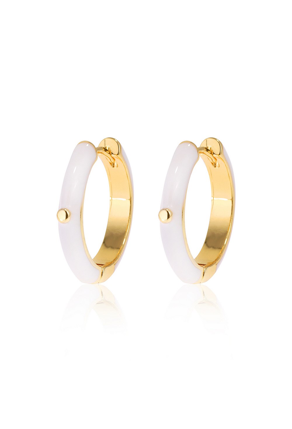 Hoops Mother of Pearl Gold - фото 123443