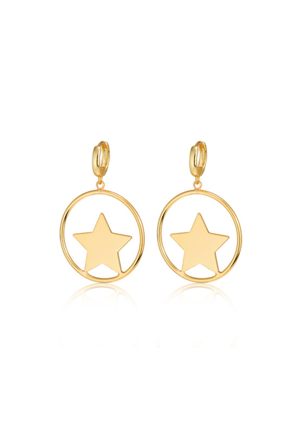 Star Hoops Gold - фото 123508