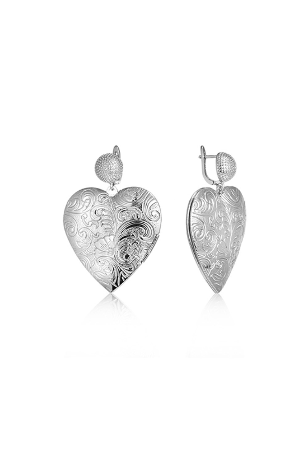 Large Hearts Silver - фото 123538