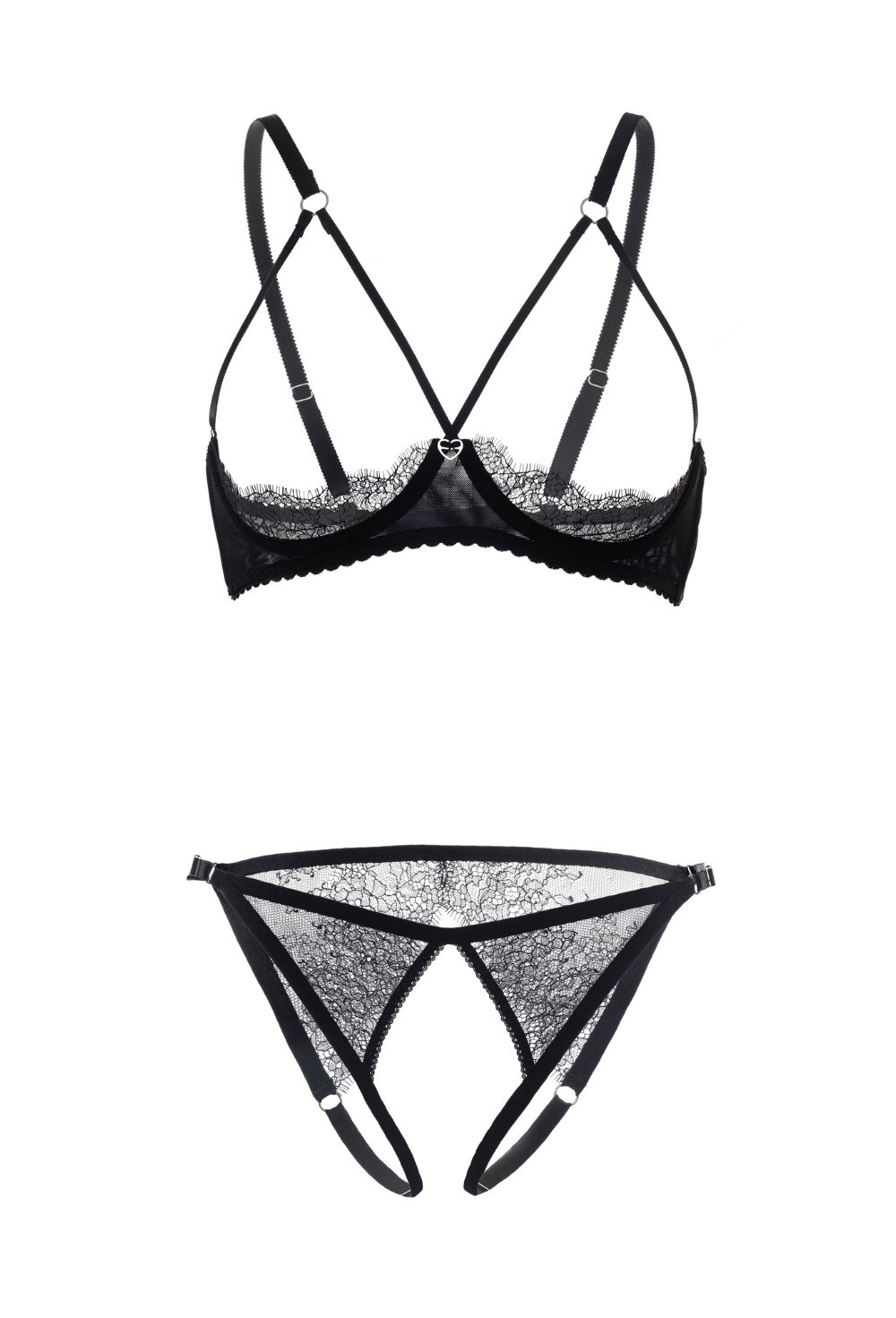 Лиф Hot черный - фото 125669