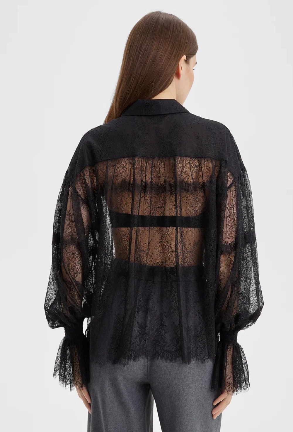 рубашка кружево - фото 125791