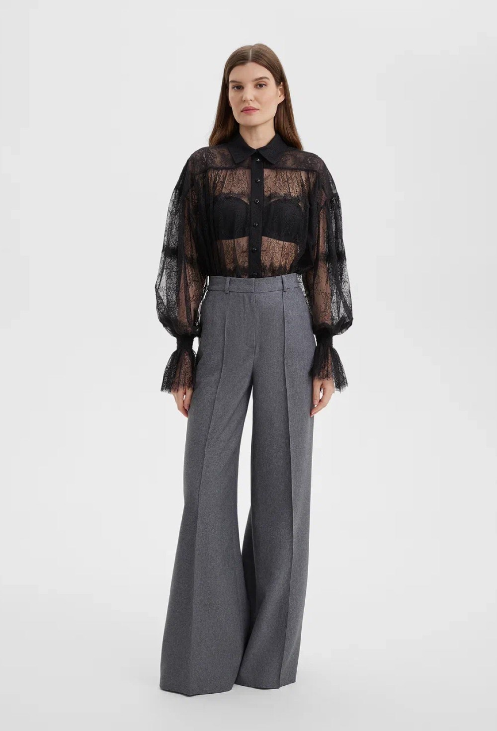 рубашка кружево - фото 125792