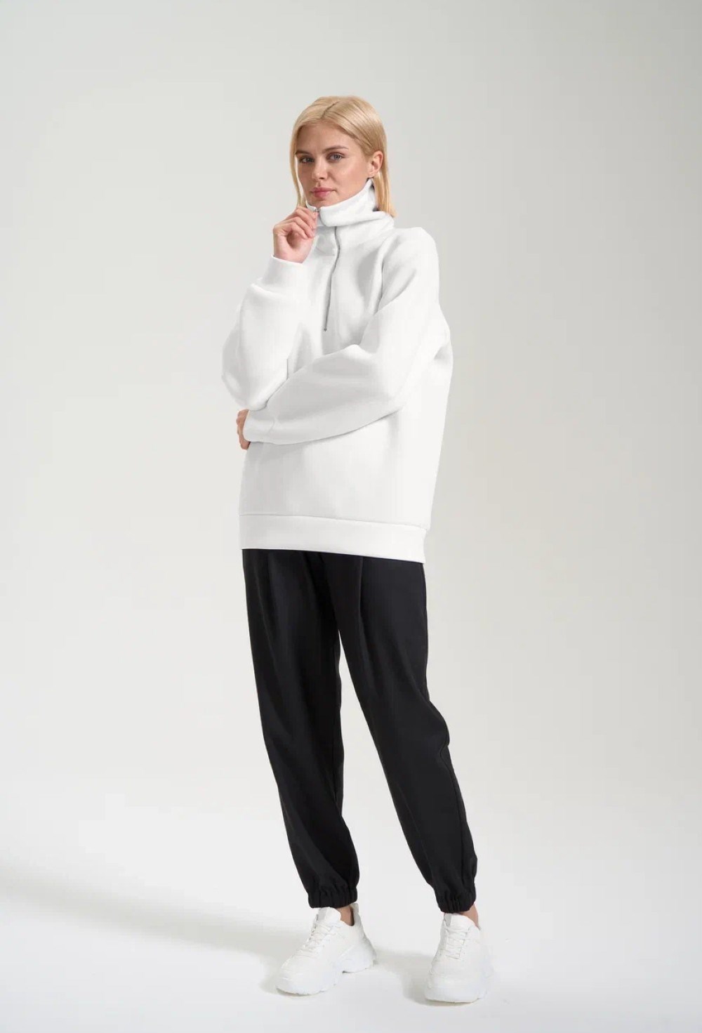 Блузон с молнией - фото 125822