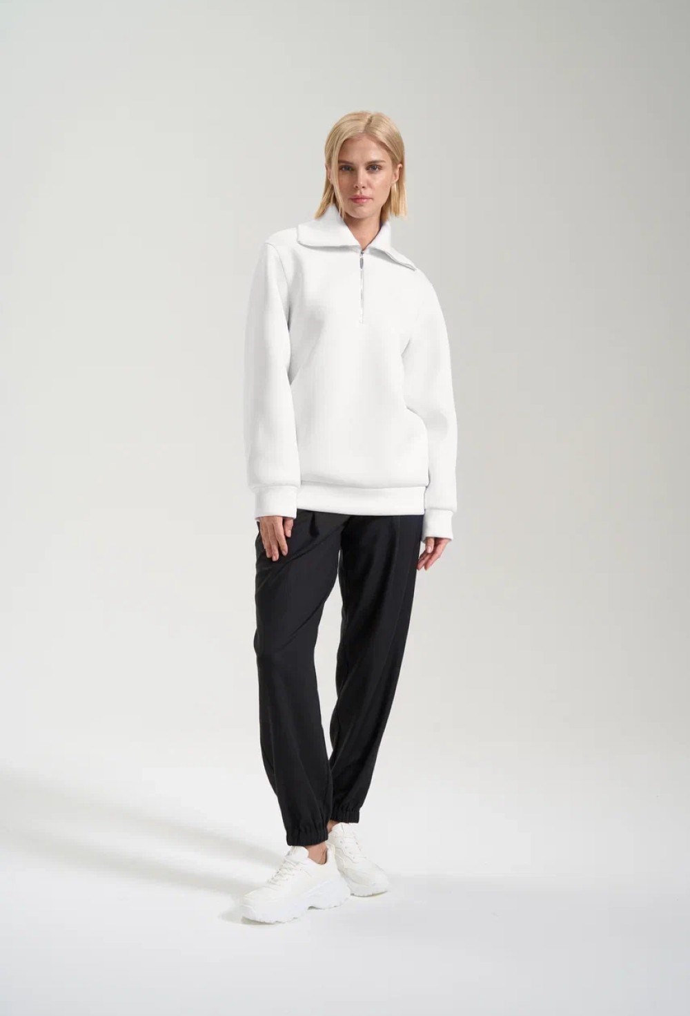 Блузон с молнией - фото 125823