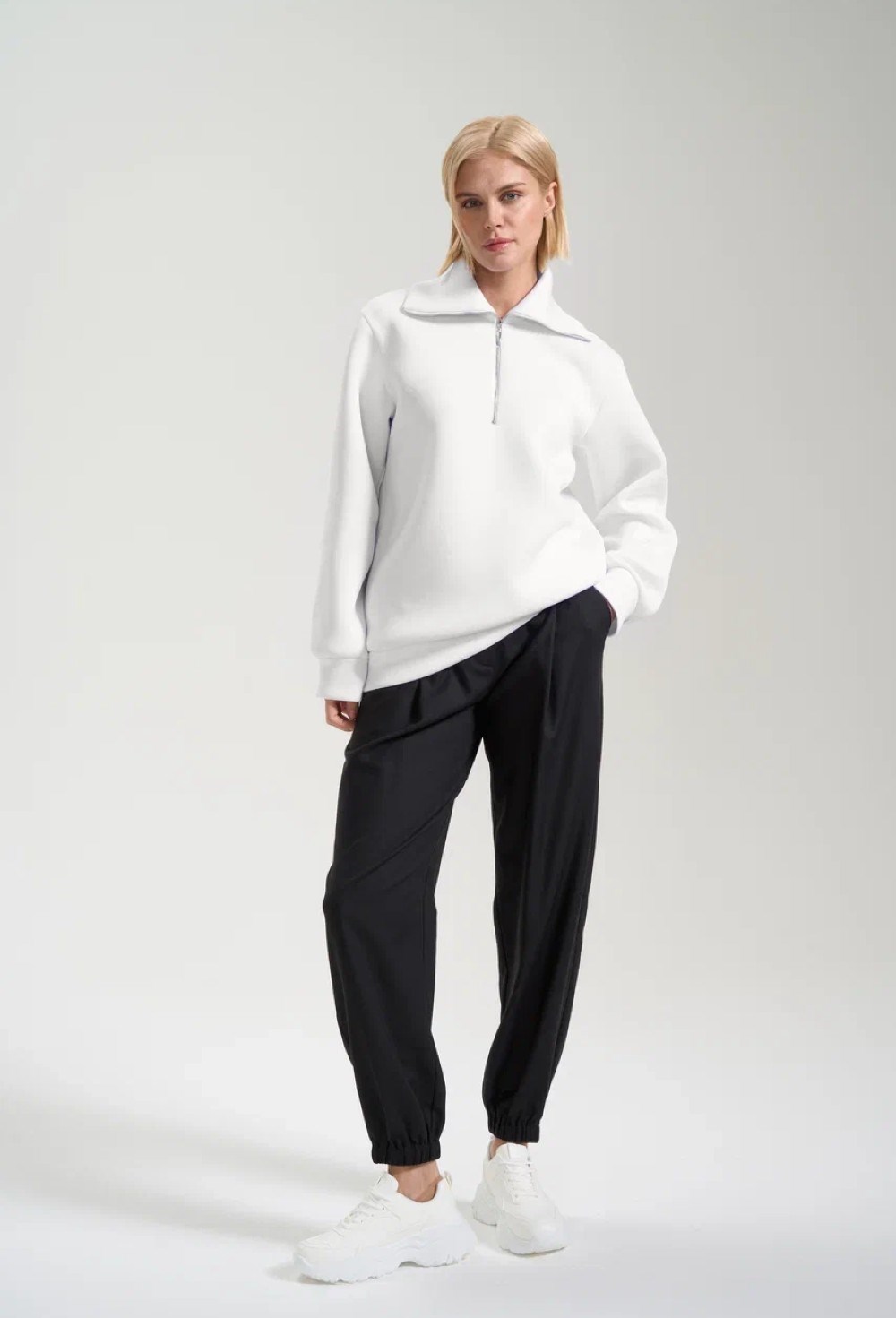 Блузон с молнией - фото 125825