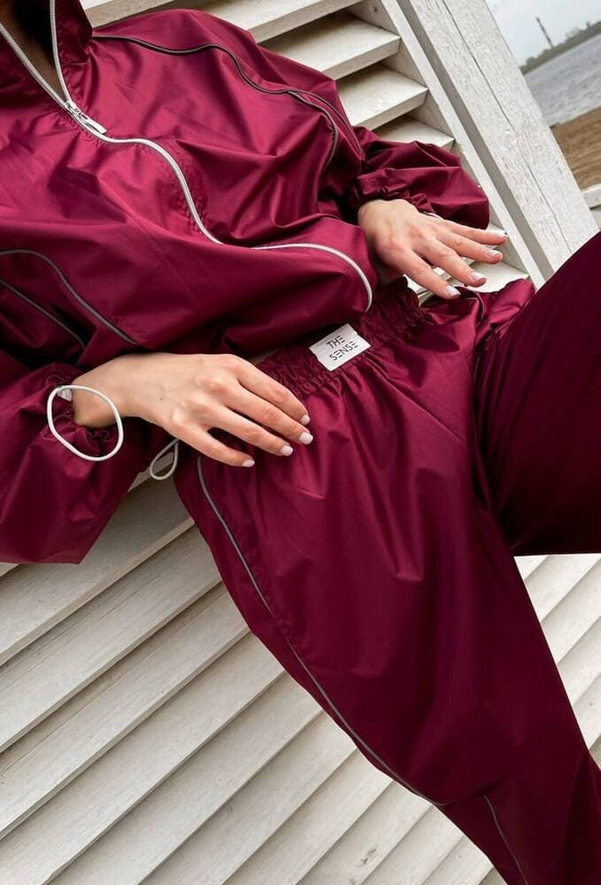 Костюм «90-е» Бордо - фото 125985