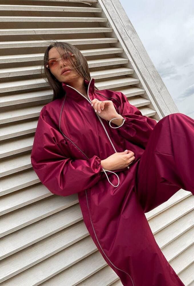 Костюм «90-е» Бордо - фото 125987