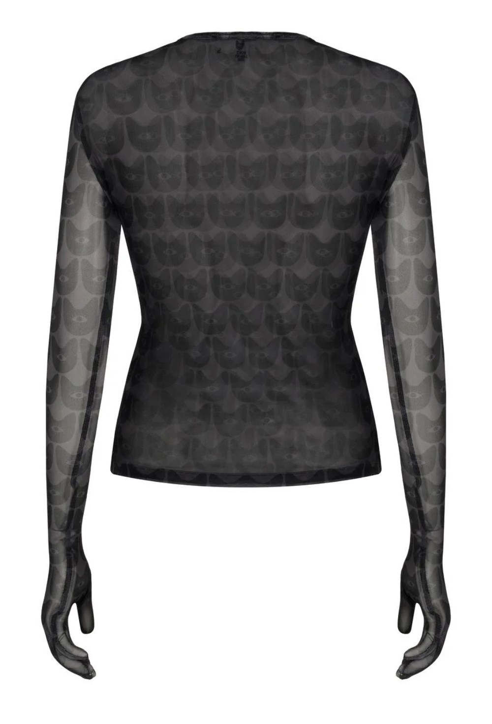 Лонгслив-сетка Purr - фото 126056